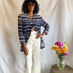 Greek tile style coat/dress